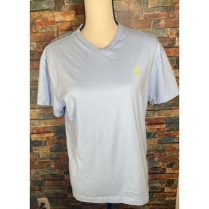 Ralph Lauren polo light blue men v-neck